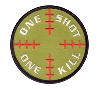 Rothco One Shot One Kill Patch - 72186