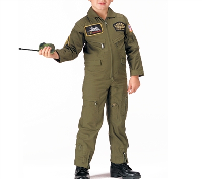 Rothco Kids Olive Drab Aviator Flight Coverall - 7302