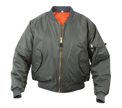 Rothco Sage Green MA-1 Flight Jacket 7323