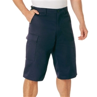 Rothco Navy Longer Style BDU Shorts - 7432