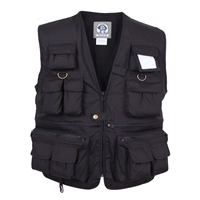 Rothco Black Travel Vest - 7531