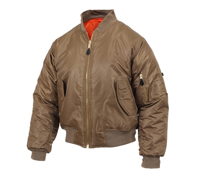 Rothco Coyote MA-1 Flight Jacket 7544