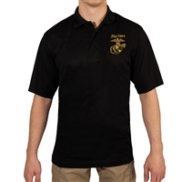 Rothco U.S. Marines Embroidered Performance Polo Shirt - 76960