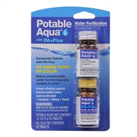 Potable Aqua Plus Water Purification Tablets - 7743