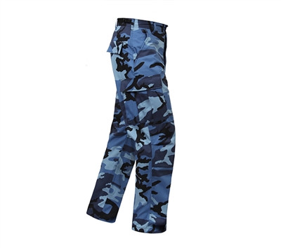 Rothco Sky Blue Camo Bdu Pants - 7882