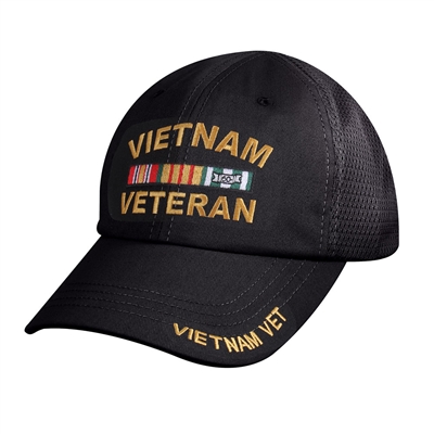 Vietnam Veteran Tactical Mesh Back Cap - 8009