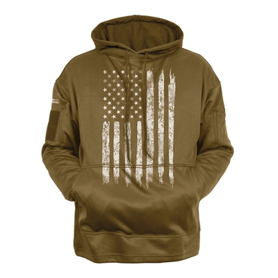 Rothco Distressed US Flag Sweatshirt - 8081