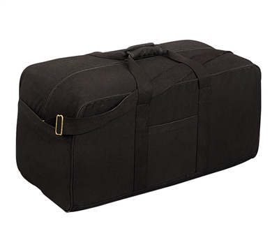 Rothco Black Assault Cargo Bag - 8133