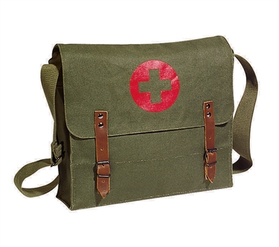 Rothco Olive Drab Canvas Nato Medic Bag - 8141