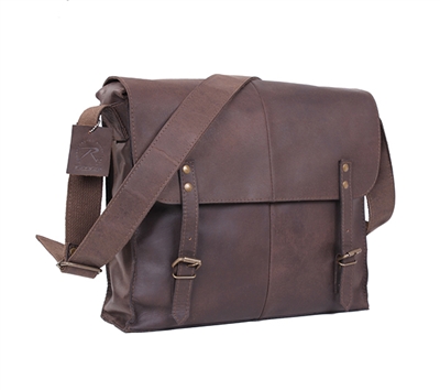 Rothco Brown Leather Medic Bag - 81480