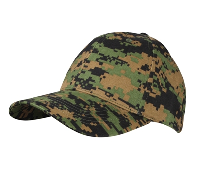 Rothco Digital Woodland Camo Cap - 8184