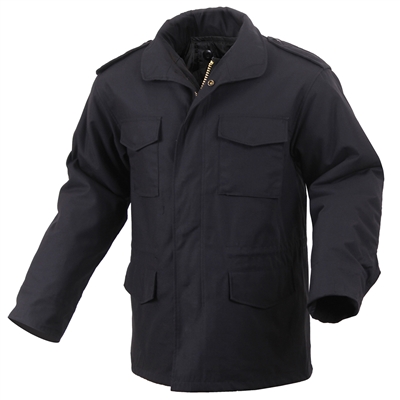 Rothco Black M-65 Field Jacket - 8444