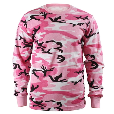 Rothco Pink Camo Long Sleeve T-Shirt - 8497