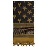 Rothco Stars and Stripes Shemagh Tactical Scarf - 8536