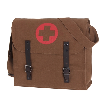Rothco Brown Vintage Medic Bag 8586