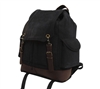 Rothco Black Vintage Expedition Rucksack - 8706