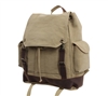 Rothco Khaki Vintage Expedition Rucksack - 8708