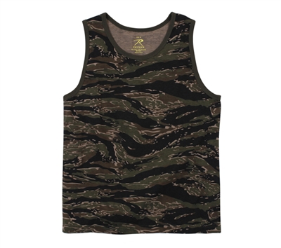 Womens Camo Workout Performance Tank Top