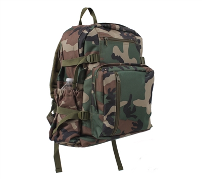Rothco Woodland Camo Backpack - 88557