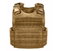 Rothco Coyote Molle Plate Carrier Vest - 8923