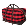 Rothco Red Plaid Extended Weekender Bag - 9086