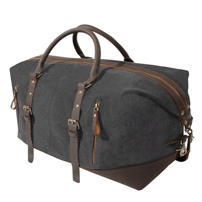 Rothco Charcoal Grey Extended Weekender Bag - 90886