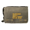 Rothco Canvas Messenger Bag With Military Stencil - 91182