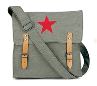 Rothco Olive Drab Vintage Red Star Bag - 9142