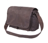 Rothco Brown Leather Classic Messenger Bag - 91480
