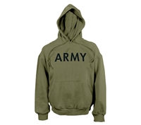 Rothco Olive Drab Army Hooded Sweatshirt - 9172