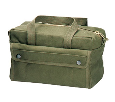 Rothco Olive Drab Tool Bag with Brass Zipper - 9182