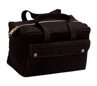 Rothco Black Tool Bag With Brass Zipper - 9192