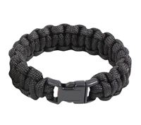 Rothco Black Paracord Bracelet - 925