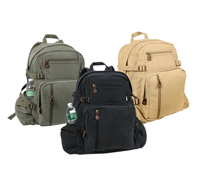 Rothco Vintage Canvas Backpack - 9262