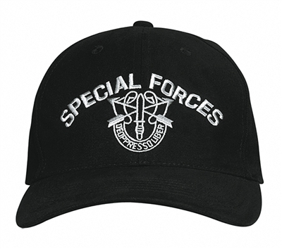 Rothco Black Special Forces Cap 9296