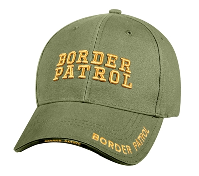 Rothco Olive Drab Border Patrol Deluxe Low Profile Cap - 9368