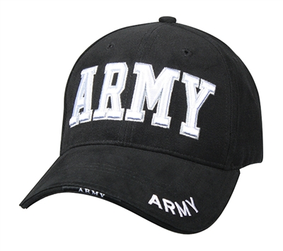 Rothco Black Army Cap - 9385