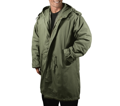 Rothco Anorak Parka - Quarter Zip Pull Over Jacket With Hood