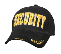 Rothco Black Sercurity Adjustable Cap - 9490