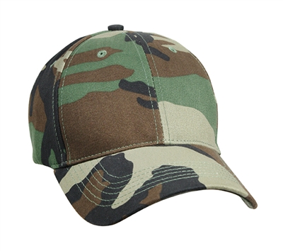 Rothco Kids Woodland Camo Cap - 9600