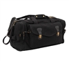 Rothco Black Canvas Long Weekend Bag - 9611