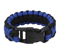 Rothco Black & Royal Blue Paracord Bracelet 973