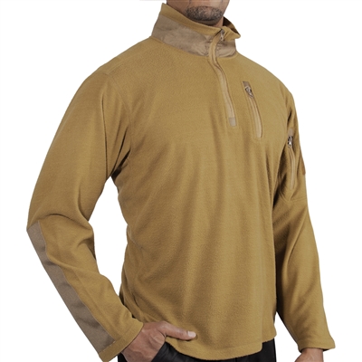 Rothco Coyote Quarter Zip Fleece Pullover 97345