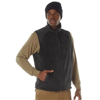 Rothco E.C.W.C.S. Black Fleece Vest 97380