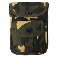 Rothco Woodland Camo 2 Pocket Canvas Ammo Pouch 9802