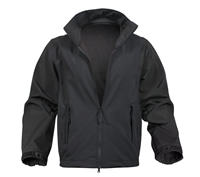 Rothco Black Soft Shell Uniform Jacket - 9834