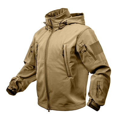 Rothco Coyote Special Ops Tactical Soft Shell Jacket 9867