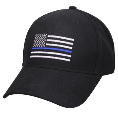 Rothco Thin Blue Line Flag Low Profile Cap 99885