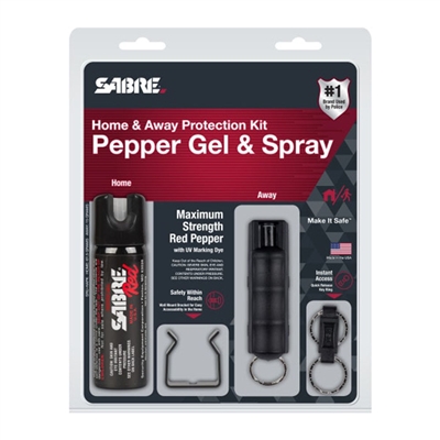 SABRE Pepper Gel and Spray Protection Kit RU-HAPK