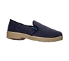 Zig-Zag Navy Slip on Shoes - 7206